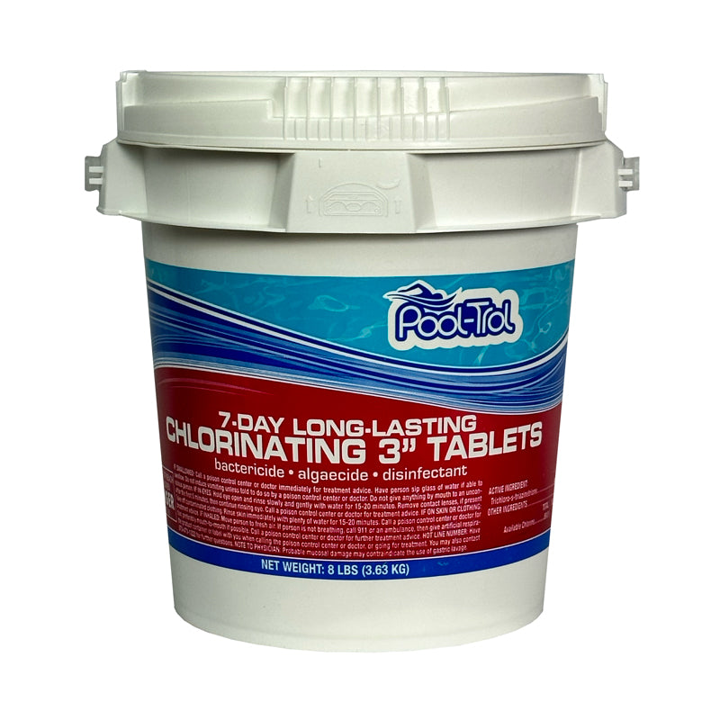 PoolTrol 3″ Chlorine Tablets – 8lb Bucket