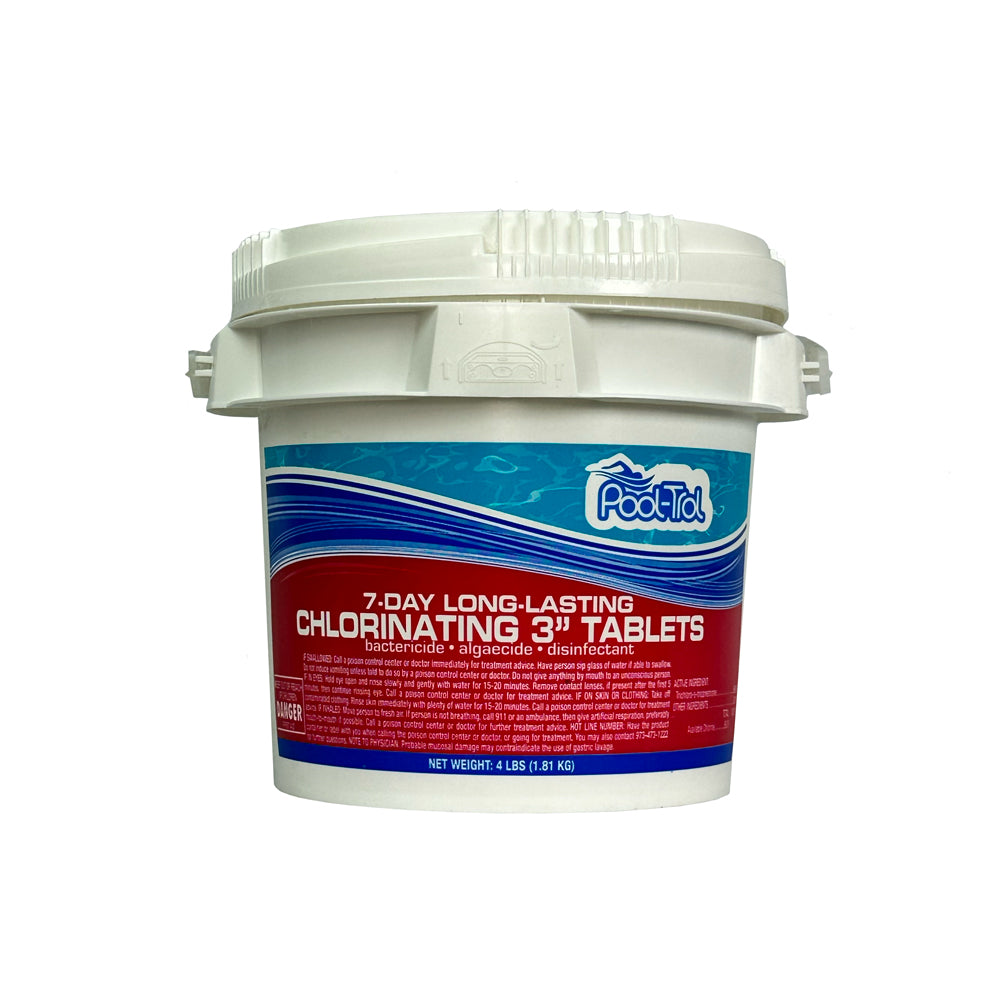 PoolTrol 3″ Chlorine Tablets – 4lb Bucket