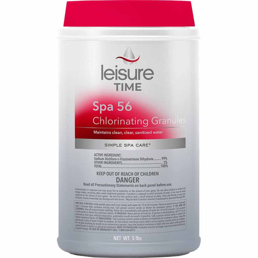 Leisure Time Spa 56 Chlorinating Granules 5 lbs. | E5